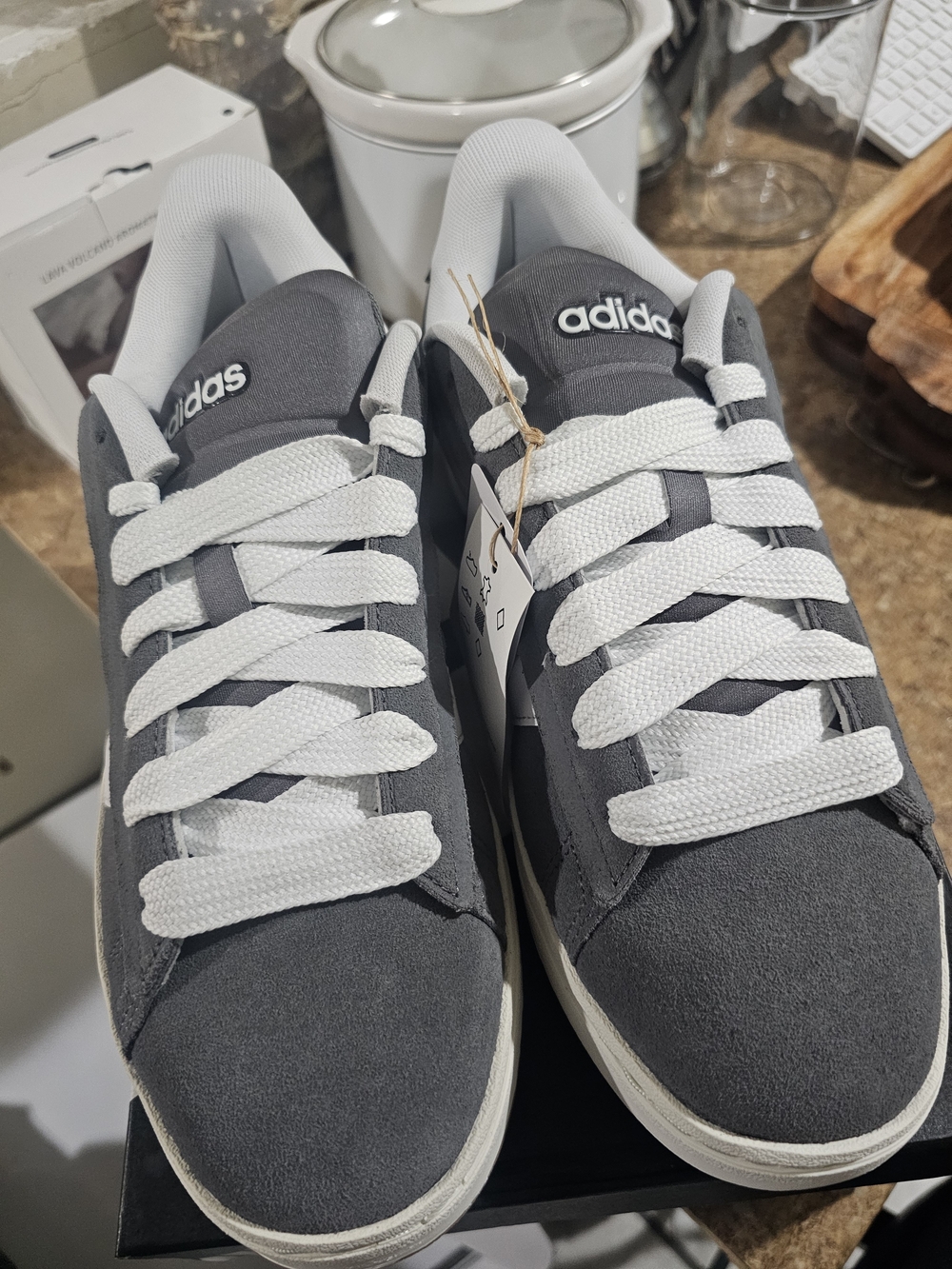 adidas Men’s Gray Casual Sneakers